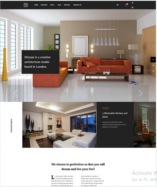 Furniture store